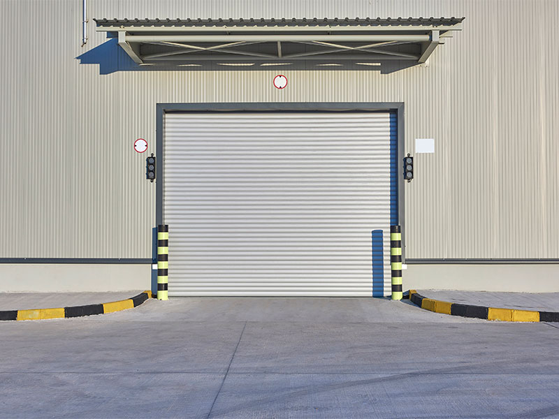 GEIS Building Product's rolling steel garage doors, showcasing innovation in Milwaukee, WI.